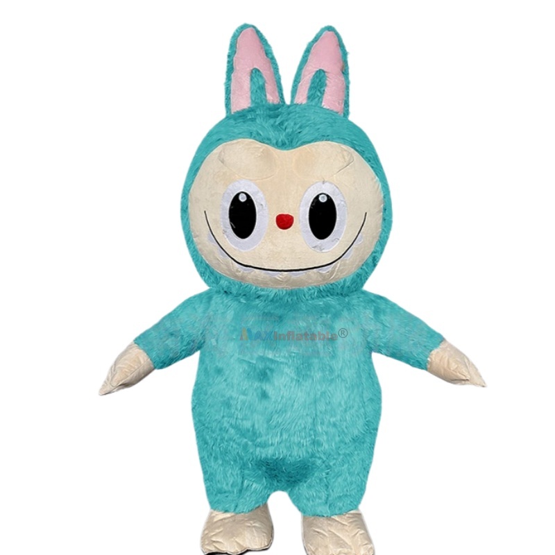 Inflatable Labubu Plush Mascot Costume