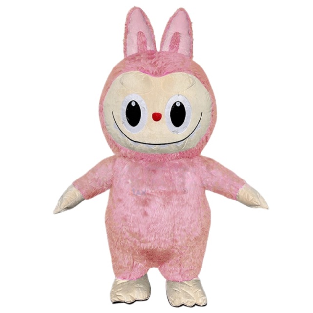 Inflatable Labubu Plush Mascot Costume