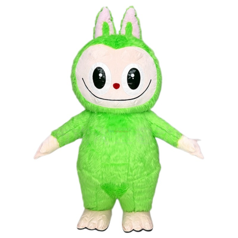 Inflatable Labubu Plush Mascot Costume