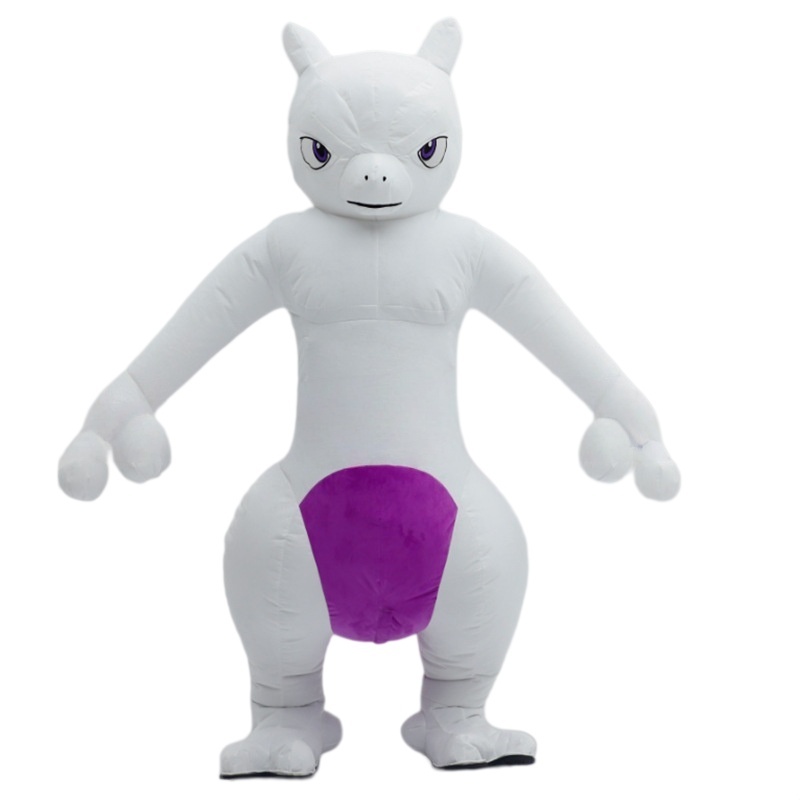Inflatable Mewtwo Mascot Costume for Adults