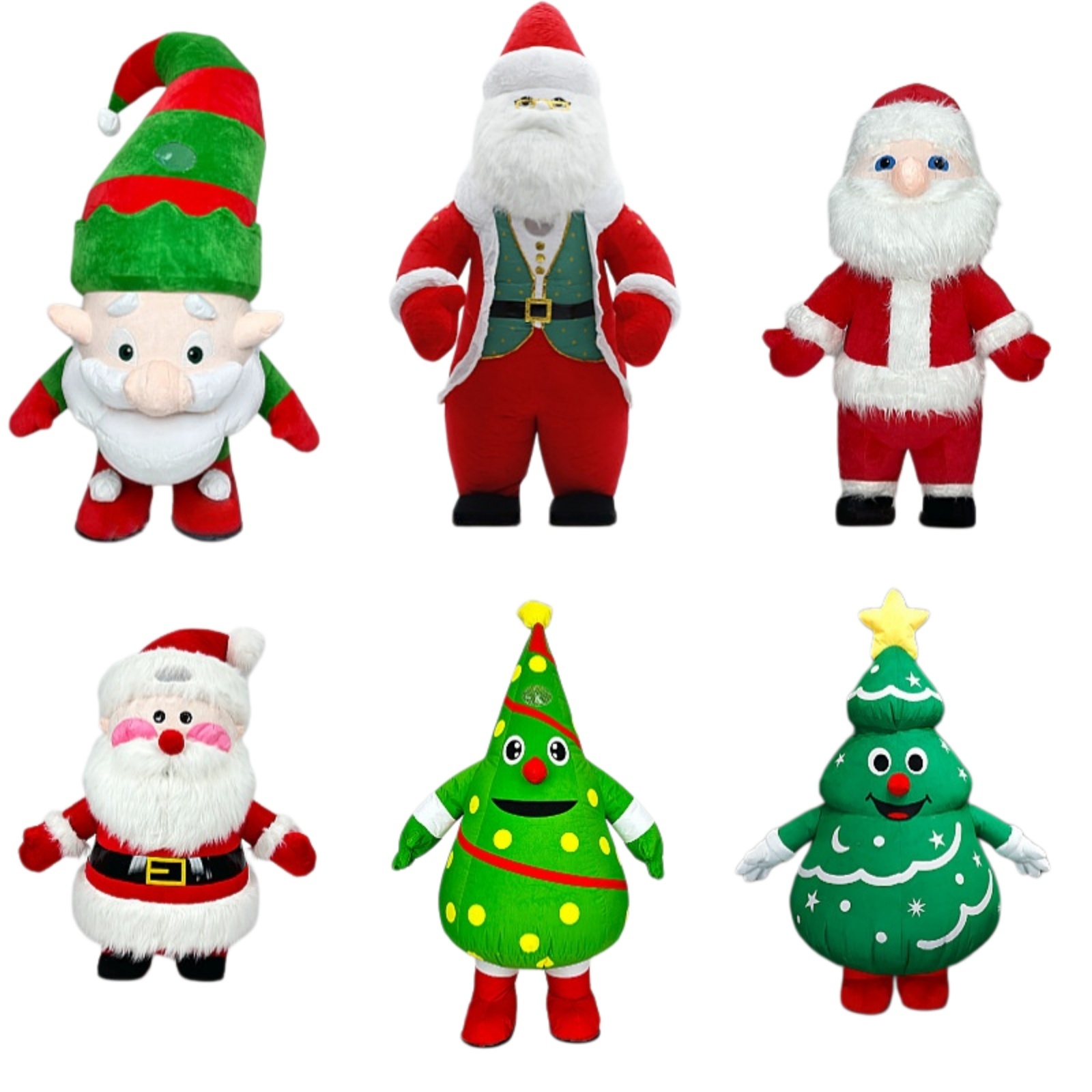 Inflatable Plush Christmas Series Mascot Costumes