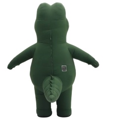Inflatable Plush Crocodile Mascot Costume