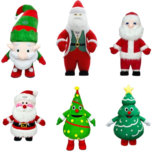 Inflatable Plush Christmas Series Mascot Costumes