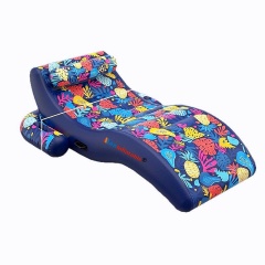 MAXInflatable Inflatable S-shaped Water Lounge Float