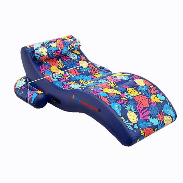 MAXInflatable Inflatable S-shaped Water Lounge Float