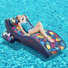 MAXInflatable Inflatable S-shaped Water Lounge Float