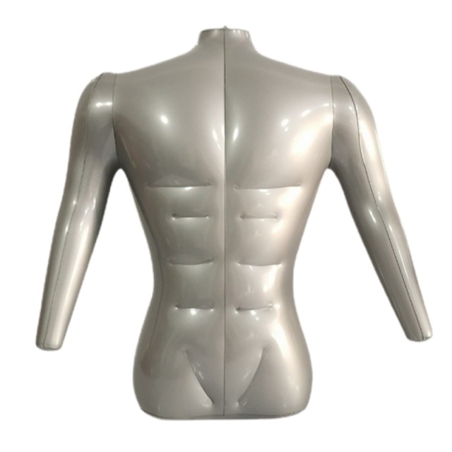 Inflatable Male Torso Mannequin with Arms
