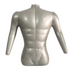 Inflatable Male Torso Mannequin with Arms