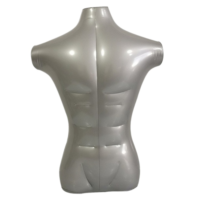 Inflatable Armless Male Torso Mannequin