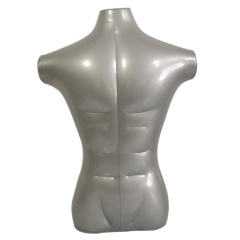 Inflatable Armless Male Torso Mannequin
