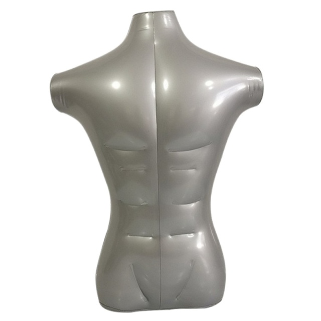 Inflatable Armless Male Torso Mannequin