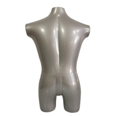 Inflatable Armless Male Half-Body Torso Mannequin