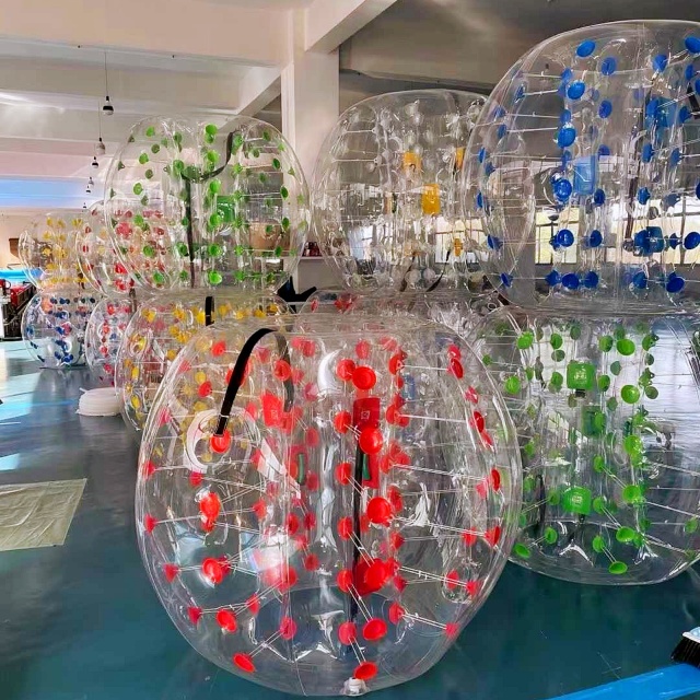 Inflatable TPU Bumper Ball for Grass and Snow