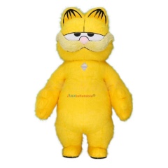 Inflatable Plush Garfield Mascot Costume