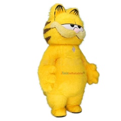 Inflatable Plush Garfield Mascot Costume