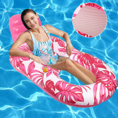Inflatable Water Lounge Raft Breathable Suspension Pool Float