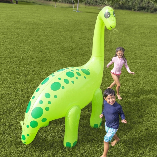 Giant Inflatable Dinosaur Sprinkler Outdoor Water Toy for Kids