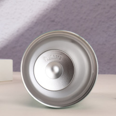Custom Logo 450-480ml 304 Stainless Steel Double Wall Insulated Coffee Tumbler Travel Coffee Mug With Lid and Rope