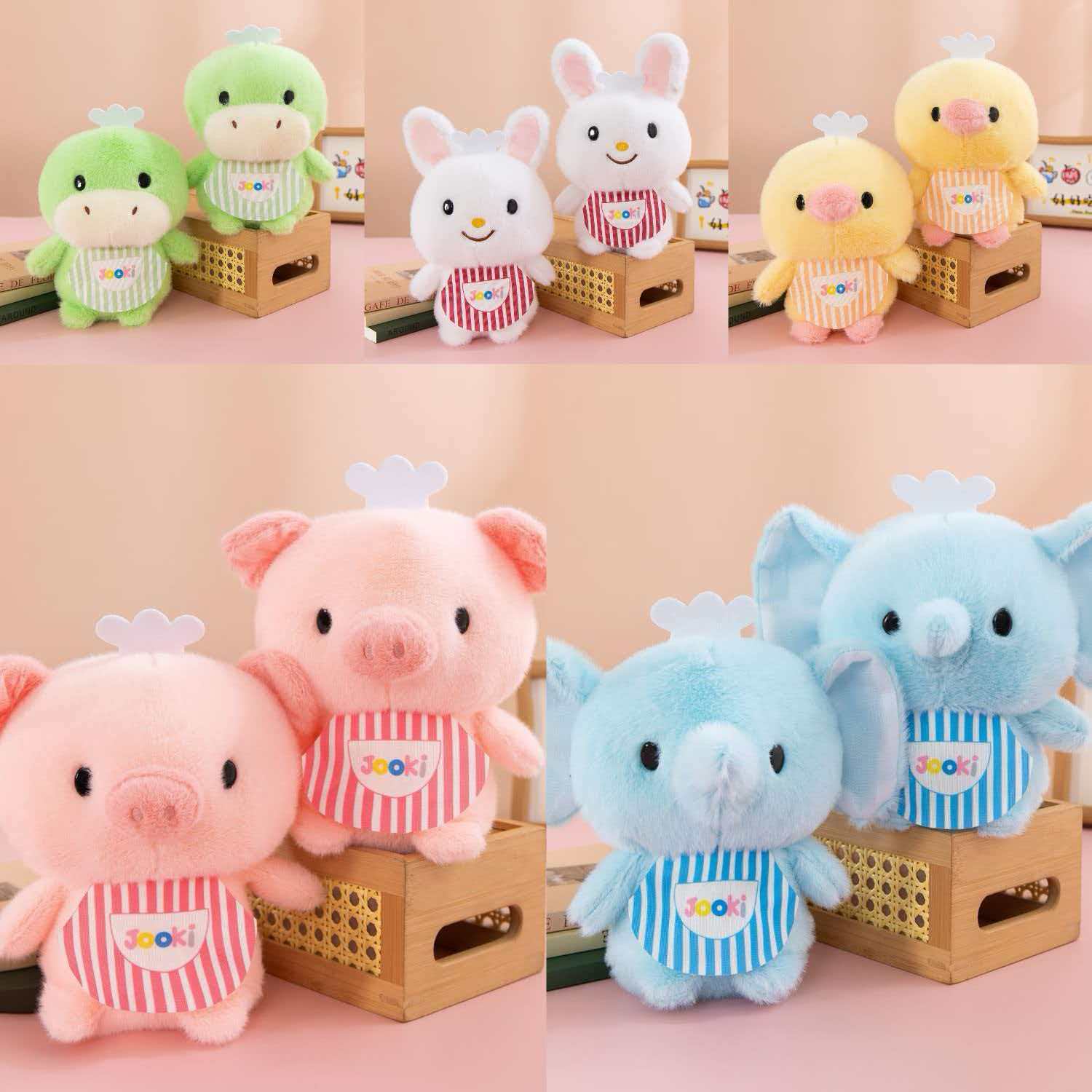 Creative Pig and Rabbit Plush Toy 8-Inch Plush Toys
