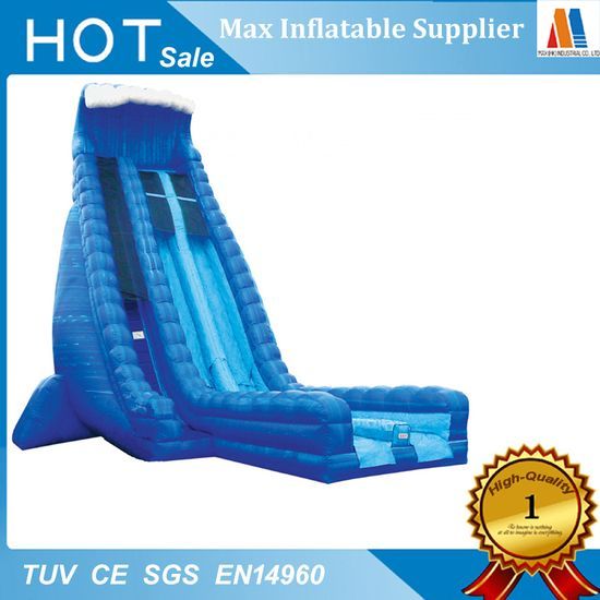 36' Giant PVC Inflatable Water Slide for Sport Game