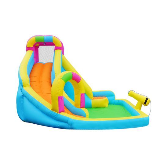 5-in-1 Bounce House Water Park Jumping Castle with Swimming Pool