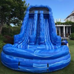 36' Giant PVC Inflatable Water Slide for Sport Game