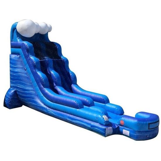 Colorful Durable Inflatable Water Slide for Kids' Outdoor Fun