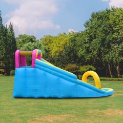 5-in-1 Bounce House Water Park Jumping Castle with Swimming Pool