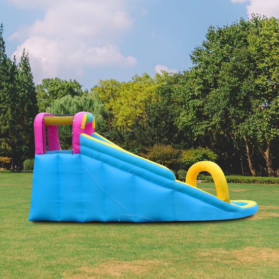 5-in-1 Bounce House Water Park Jumping Castle with Swimming Pool