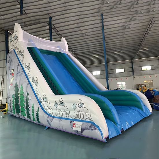 Durable PVC Tarpaulin Giant Play Slide for Kids' Outdoor Fun