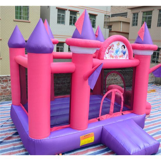 Colorful Inflatable Tarpaulin Bounce House for Family Gatherings