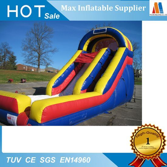 Commercial Inflatable Tropical Water Slide for Kids' Fun
