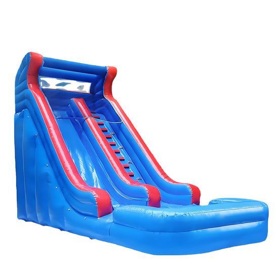 Giant PVC Tarpaulin Inflatable Slide with Pool