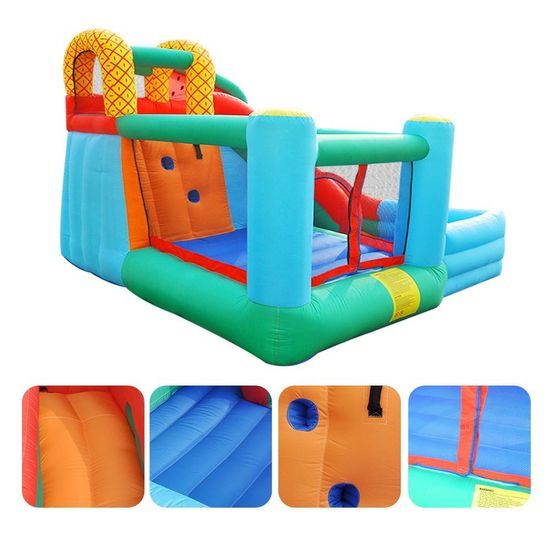 Giant Inflatable Water Slides with Castle Design for Parties