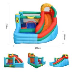Giant Inflatable Water Slides with Castle Design for Parties