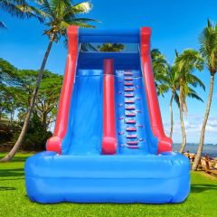 Giant PVC Tarpaulin Inflatable Slide with Pool