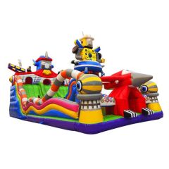 Colorful Inflatable Outdoor Bounce Castle for Kids' Parties