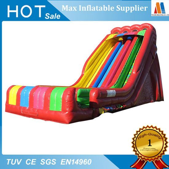 Commercial Inflatable Tropical Water Slide for Kids' Fun