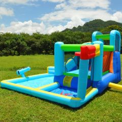 Commercial Inflatable Dry and Wet Bodyguard Bouncing Castle