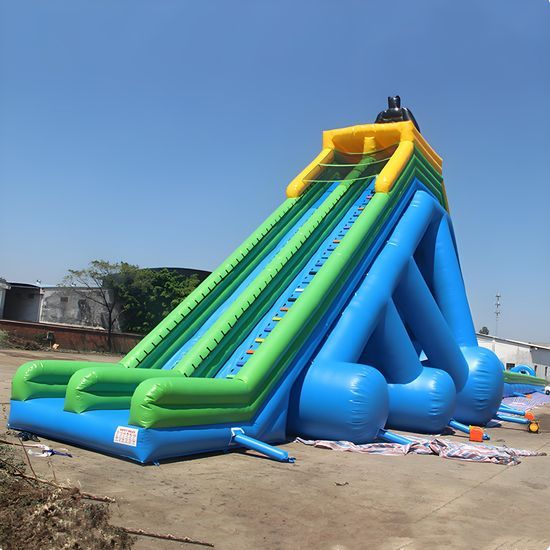 Giant PVC Tarpaulin Inflatable Slide with Pool
