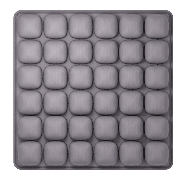 Inflatable TPU Seat Cushion 3D Bubble Structure