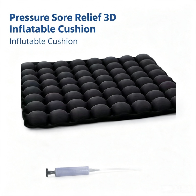 Inflatable TPU Seat Cushion 3D Bubble Structure