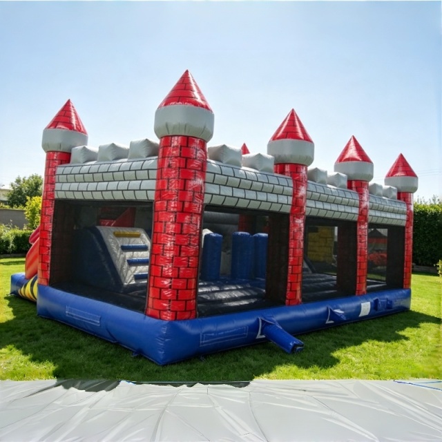 Beautiful Funny Play Ground Tarpaulin Inflatable Jumper Boncer