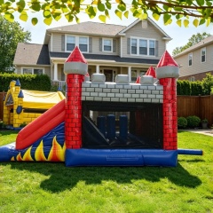 Beautiful Funny Play Ground Tarpaulin Inflatable Jumper Boncer