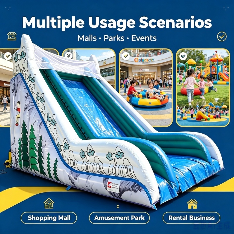 Fun Inflatable Slide Toy for Amusement Parks and Parties