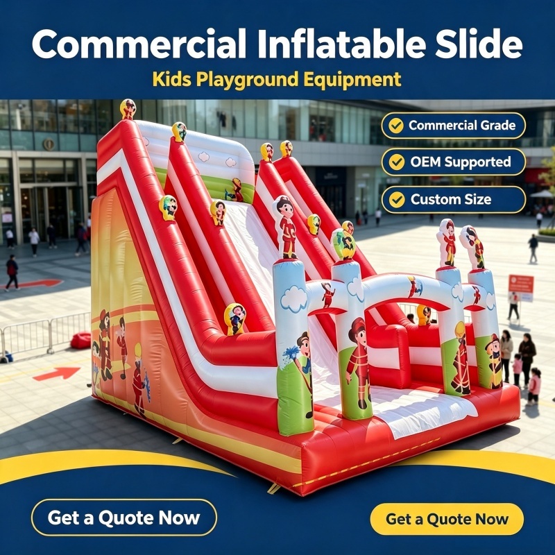 Fun Inflatable Slide Toy for Amusement Parks and Parties