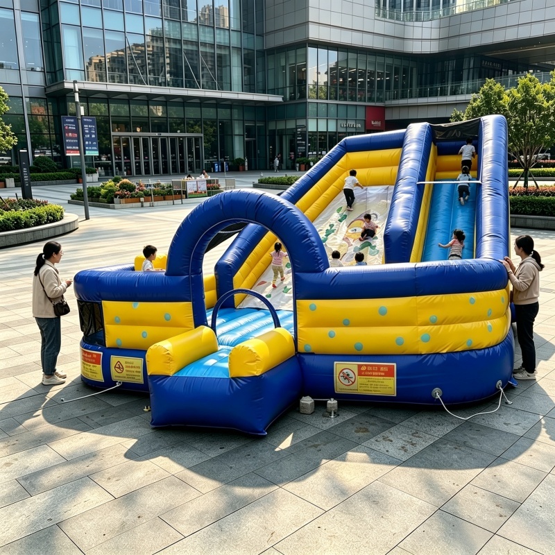 Exciting Inflatable Water Park Slide for Ultimate Summer Adventure