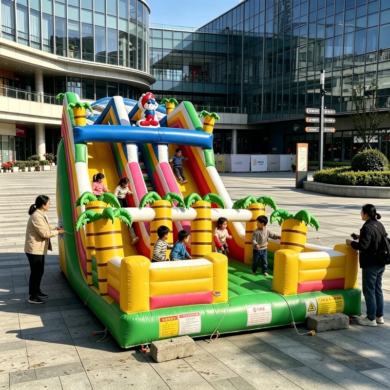 Exciting Inflatable Water Park Slide for Ultimate Summer Adventure