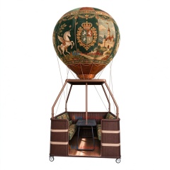 Inflatable Hot Air Balloon Restaurant Themed Seating Booth