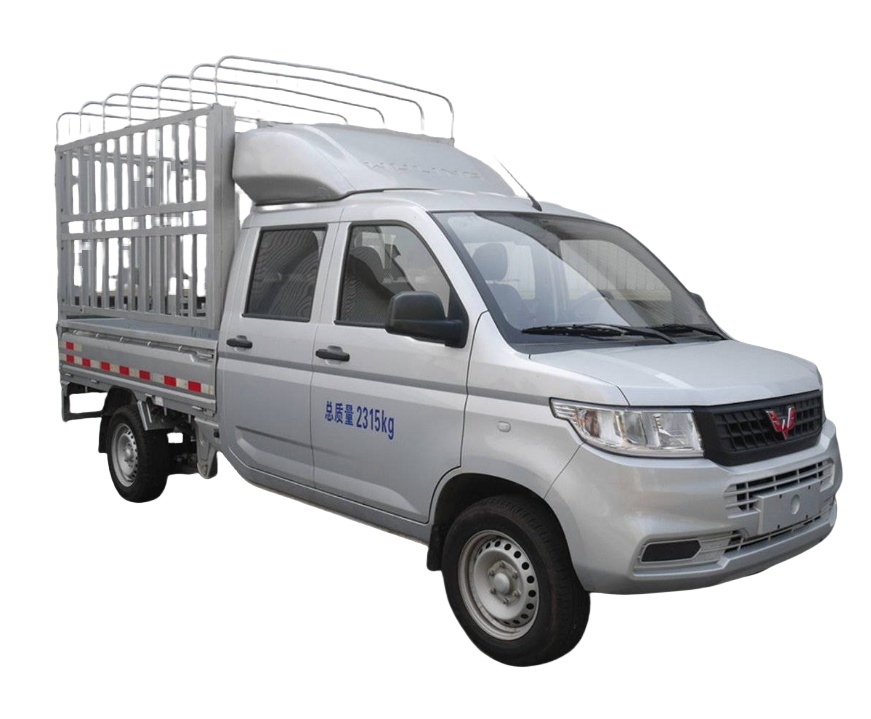 Wuling Rongguang Xinka  Gas Microtruck or Electric Minitruck  320km 1.5L or 2.0L Single Line or Double Line Single Rear Tire or Double Rear Tire 5MT